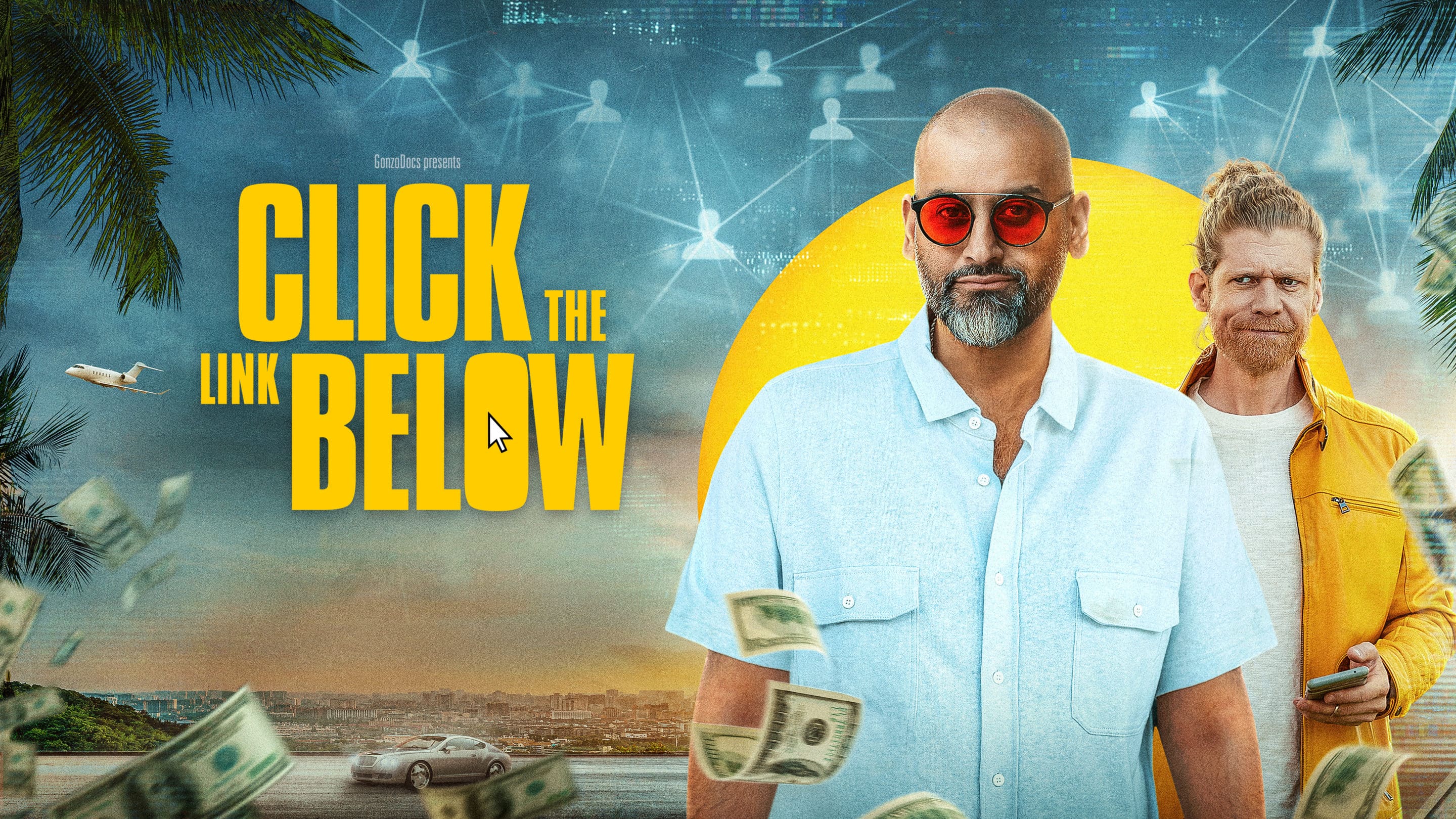 Click The Link Below banner