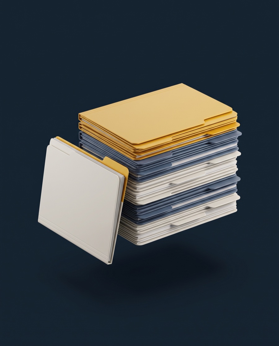 The Documentary Production Framework — organized project folders